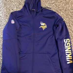 Minnesota Vikings Nike Full Zip Hoodie